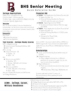 Quick Reference Guide